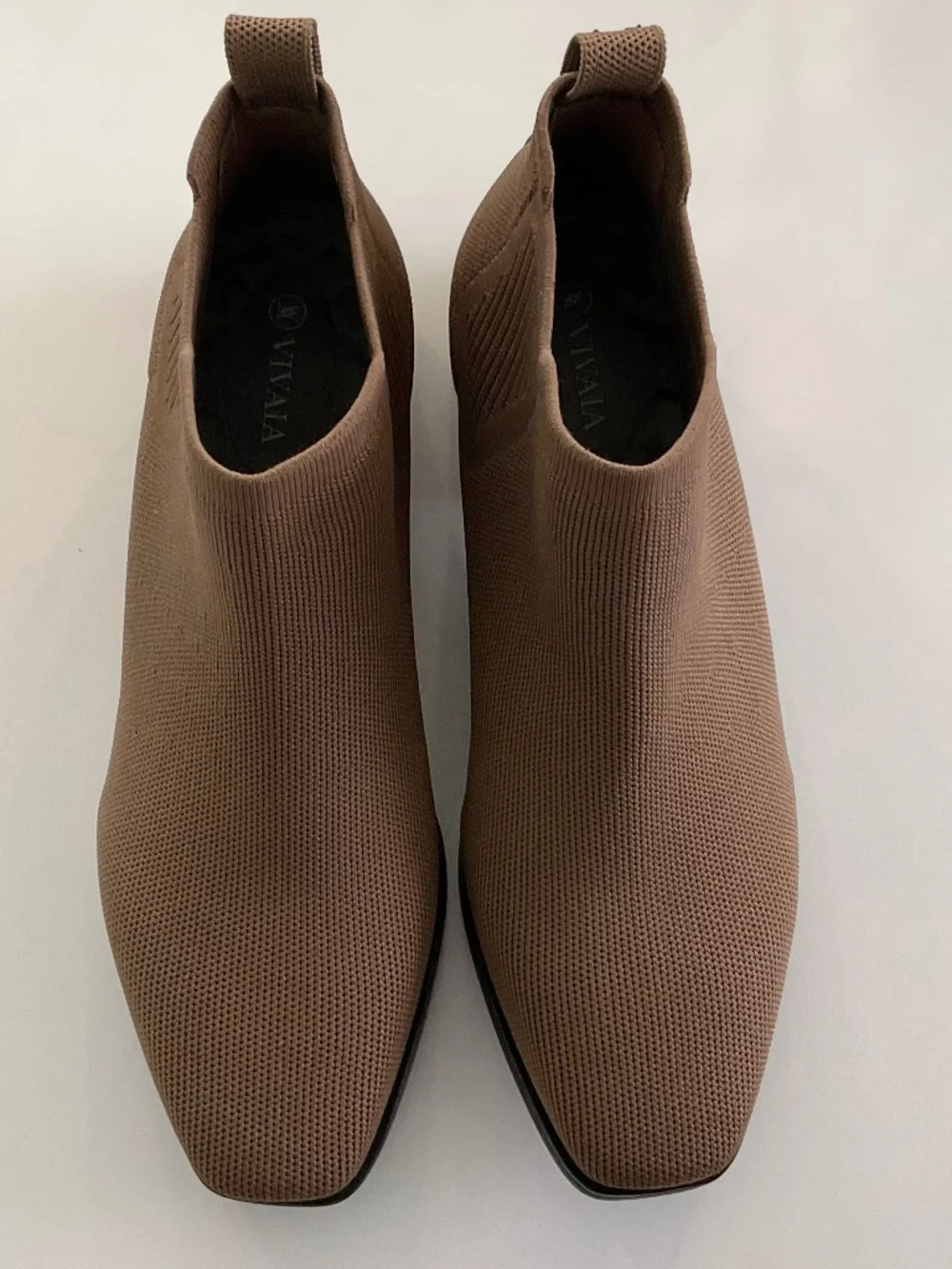 VIVAIA Ryan Pro Square-Toe Water-Repellent Booties Espresso EU 41/U.S. 9.5 NEW
